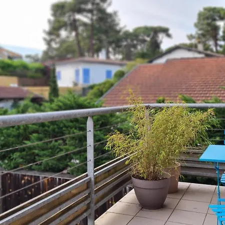 Joli Duplex Au Centre Du Canon A Quelques Pas Du Bassin Lège-Cap-Ferret Exterior foto